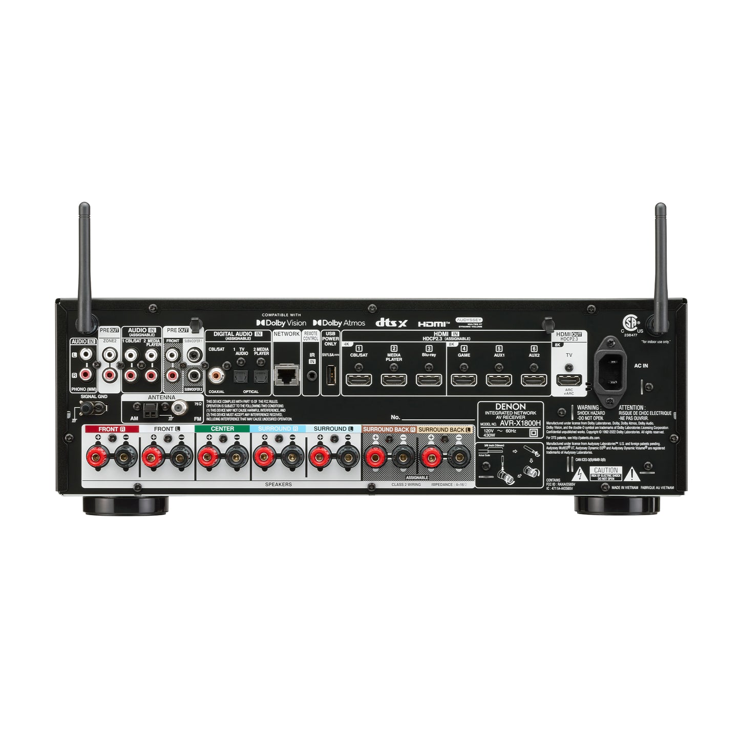 DENON AVR-X1800H