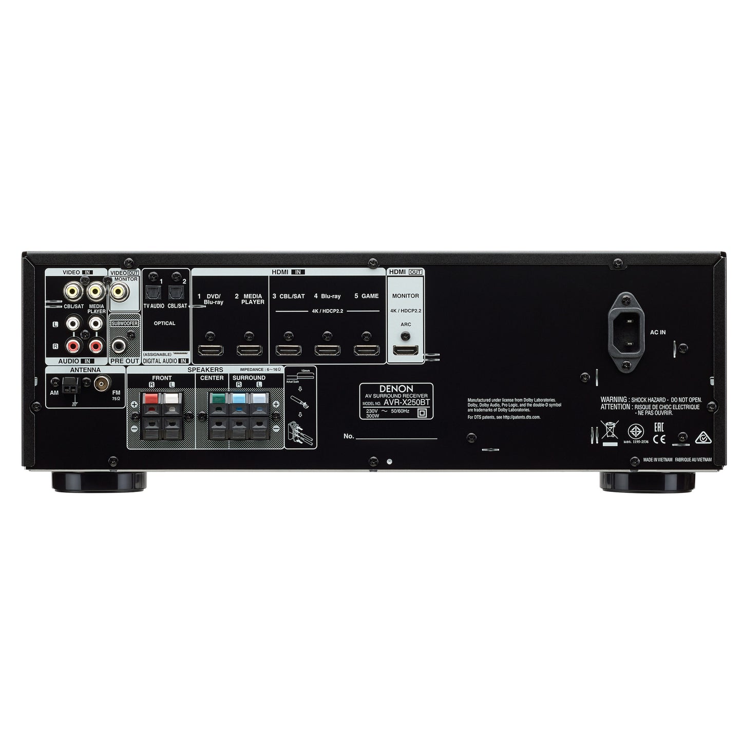 DENON AVR-X250BT
