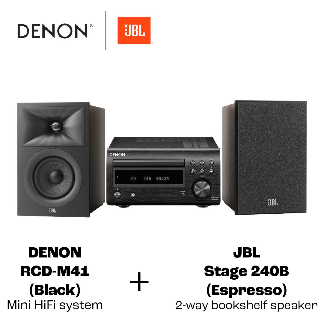 RCD-M41 + 240B · Espresso